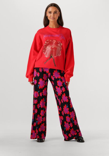 Rote HARPER & YVE Sweatshirt ROOTEDINREALITY-SW - large