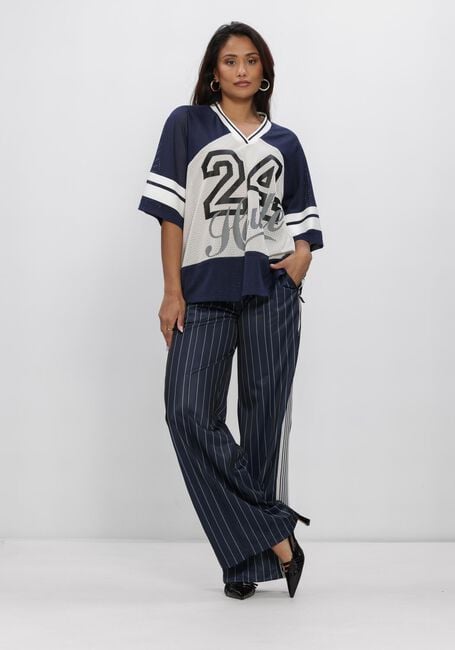 Dunkelblau HAUTE L'AMITI&Eacute; Tops & T-shirts DRIFT COMBO NUMBER TEE - large