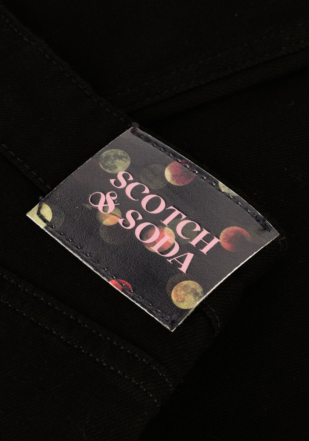 Schwarze SCOTCH & SODA Flared jeans THE CHARM FLARED JEANS - STAY BLACK - large