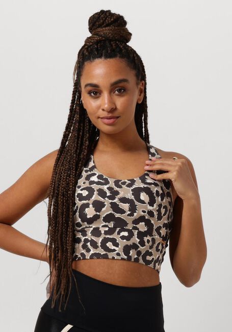 Braune DEBLON SPORTS Top SARAH CROSS TOP - large