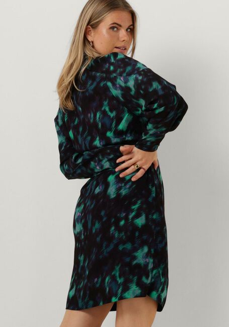 Schwarze FREEBIRD Minikleid WV-RAINY-FLORAL-VIS-23-3 - large
