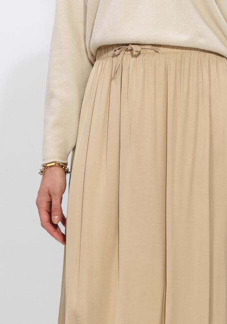 Beige PENN & INK Maxirock SKIRT - large