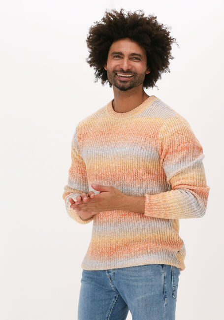 Mehrfarbige/Bunte SCOTCH & SODA Pullover CREW NECK GRADIENT SWEATER - large