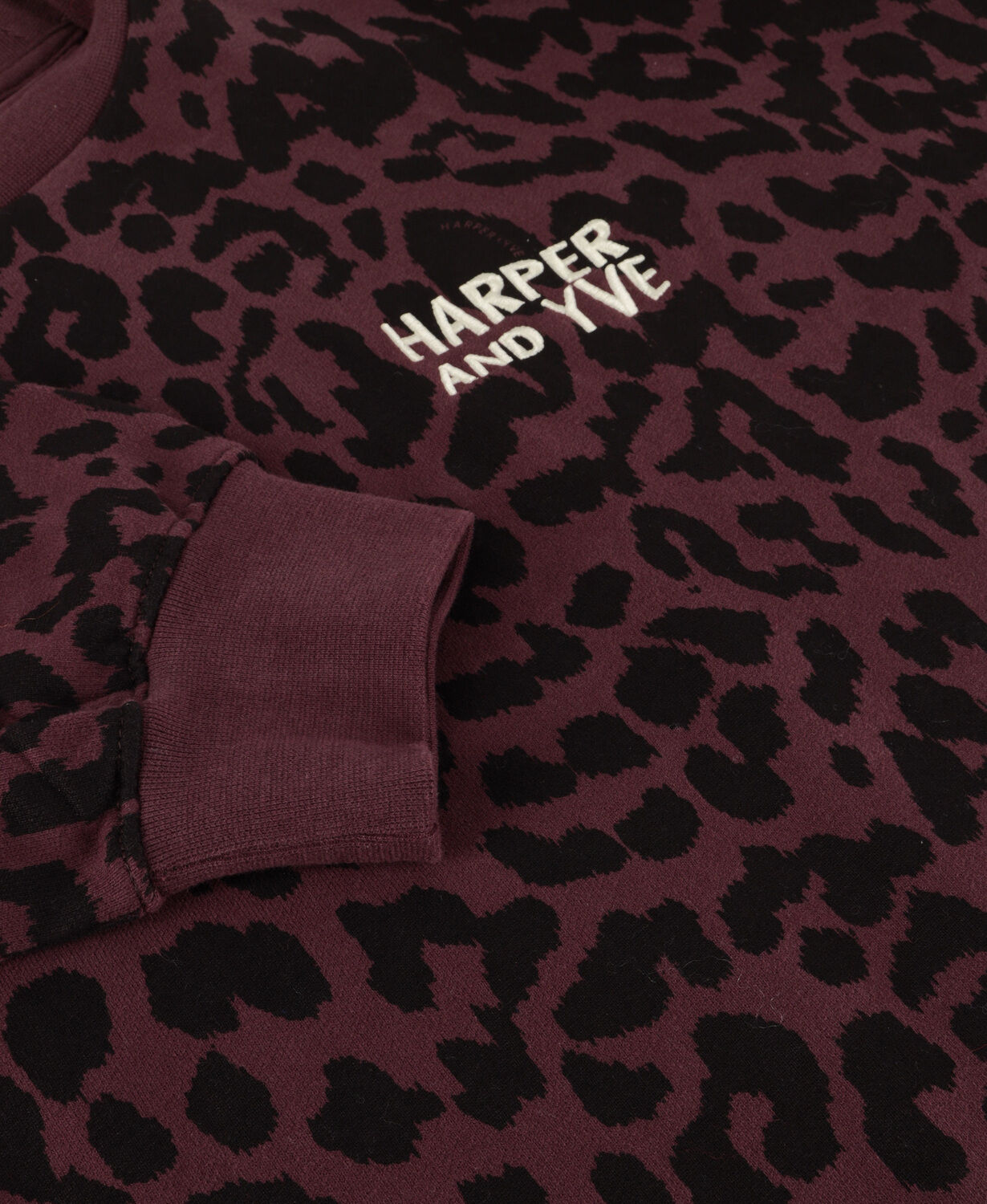 Lilane HARPER & YVE Pullover LEOPARD-SW - large