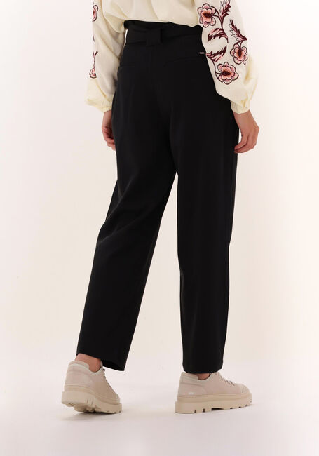 Schwarze SCOTCH & SODA Hose DAISY - HIGH RISE STRAIGHT LEG PAPERBAG TROUSERS - large