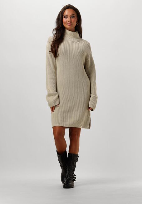 Beige CALVIN KLEIN Minikleid CHUNKY LOOSE SWEATER DRESS - large