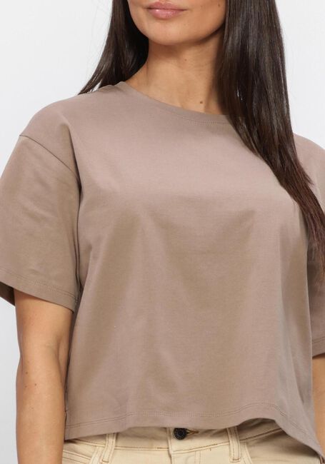 Sand MSCH COPENHAGEN T-shirt MSCHLEANA TEE - large