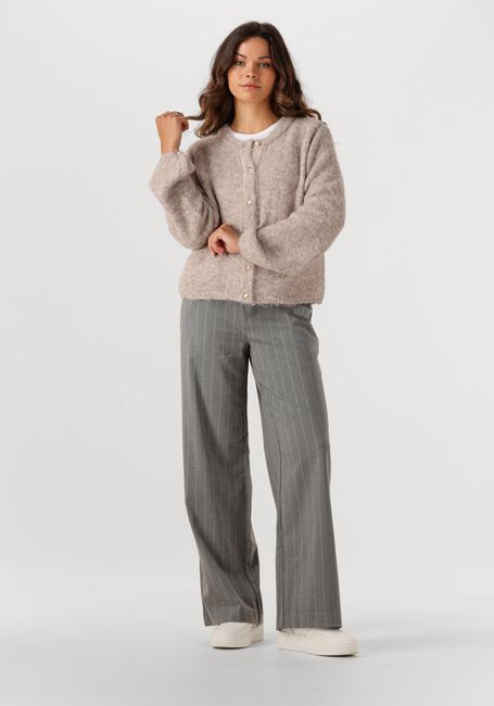 Beige OBJECT Pullover OBJSAGGIA RE L/S KNIT CARDIGAN - large
