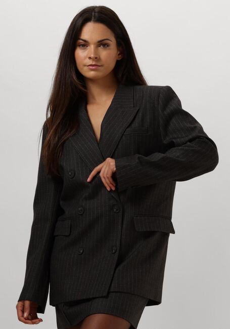 Schwarze AAIKO Blazer HEIDY PINSTRIPE VIS 548 - large