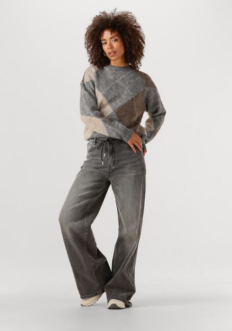 Mehrfarbige/Bunte MINUS Pullover REVEA PULLOVER - large