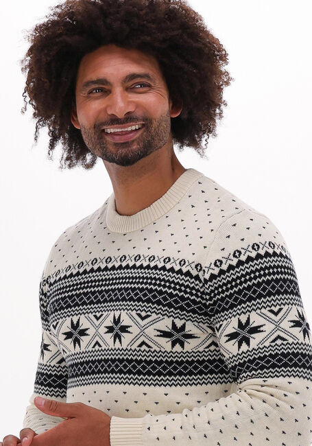 Nicht-gerade weiss SELECTED HOMME Pullover CLAUS LS KNIT CREW NECK - large