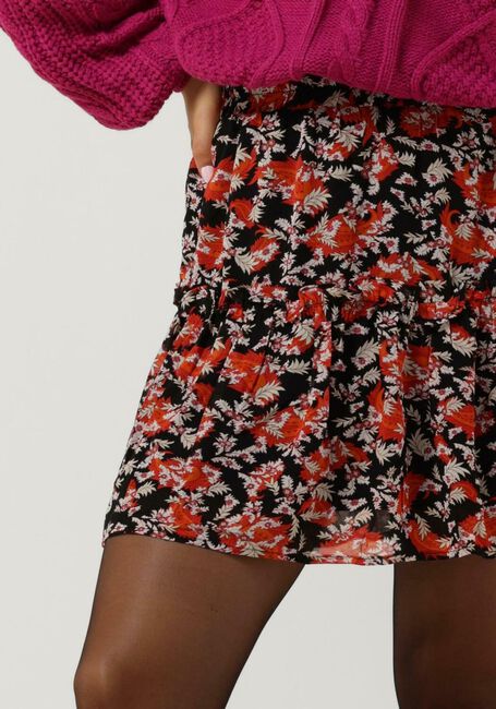 Orangene COLOURFUL REBEL Minirock HANNAH PAISLEY FLOWER BOHO SKIRT - large