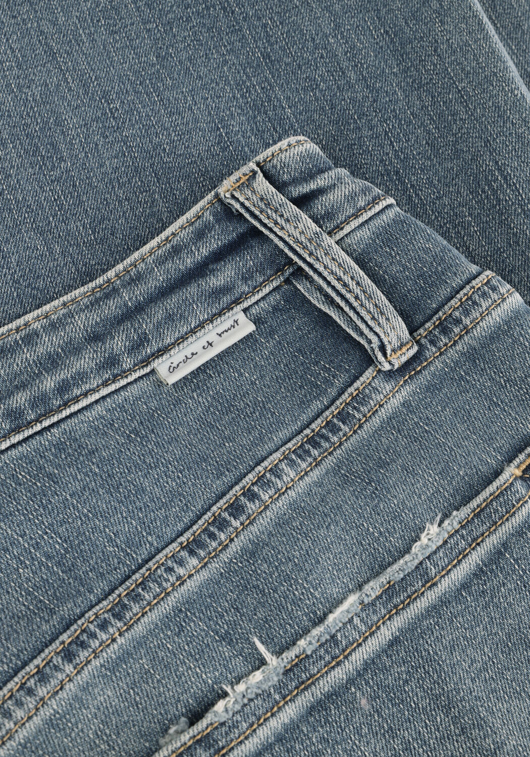 Blaue CIRCLE OF TRUST Wide jeans MARLOW DNM - large