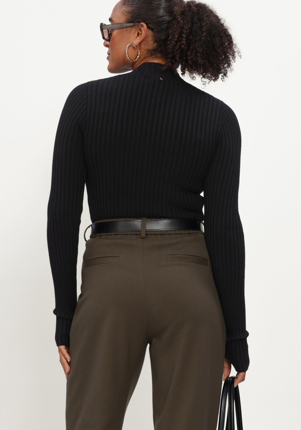 Schwarze IBANA Pullover KINZY - large