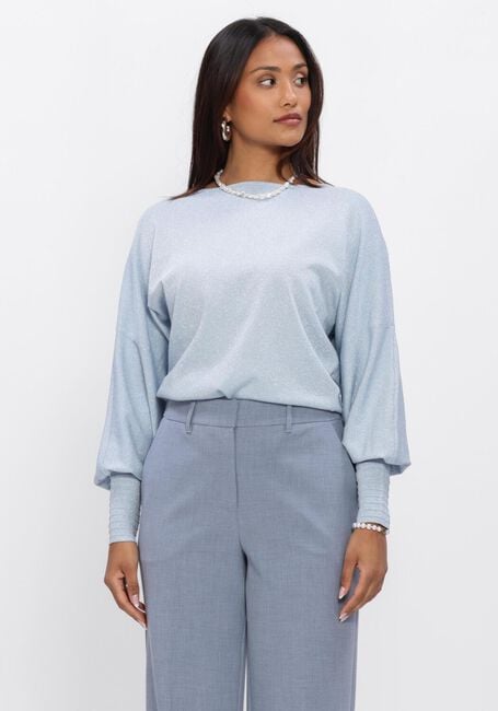 Blaue NUKUS Pullover JORIEN PULLOVER LUREX - large