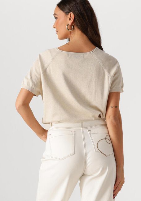 Sand NUKUS Top ANITA TOP LUREX - large