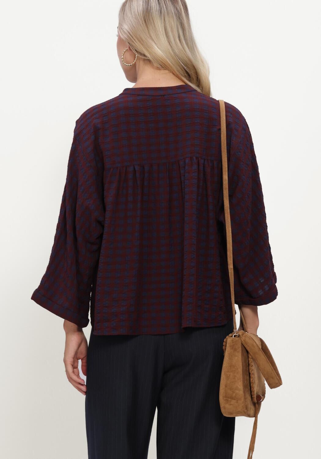 Bordeaux BY-BAR Blusen JESS BLOUSE - large