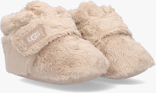 Beige UGG Babyschuhe BIXBEE AND HAT AND MITTEN SET - large