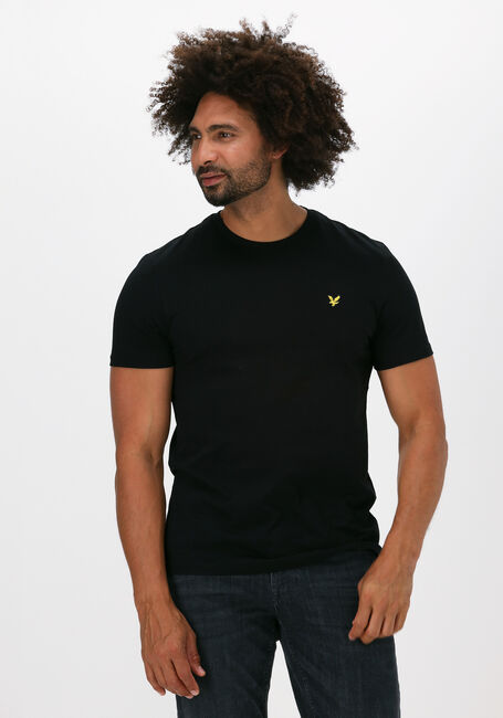Schwarze LYLE & SCOTT T-shirt PLAIN T-SHIRT - large