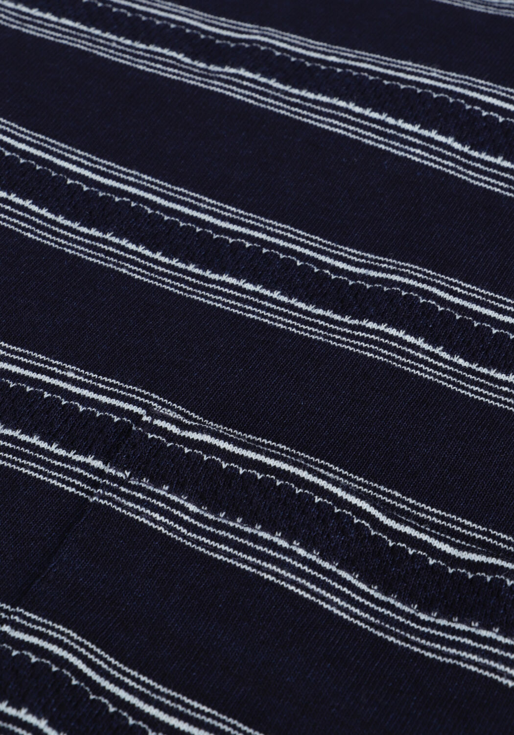 Dunkelblau ANERKJENDT T-shirt AKKIKKI CURVE STRIPE TEE - large