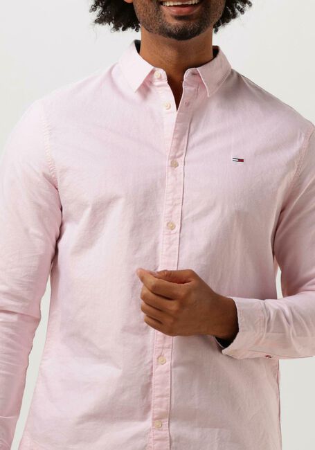 Hell-Pink TOMMY JEANS Casual-Oberhemd TJM CLASSIC OXFORD SHIRT - large