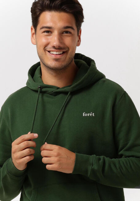 Dunkelgrün FORÉT Pullover DEER HOODIE - large