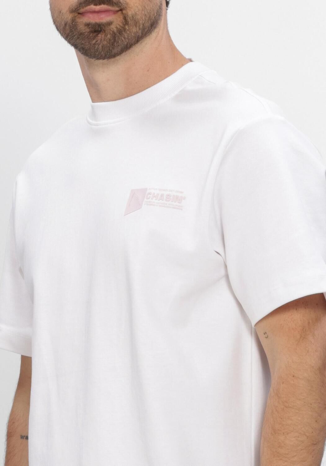Wei&szlig;e CHASIN T-shirt 52110080_IDO TEE - large