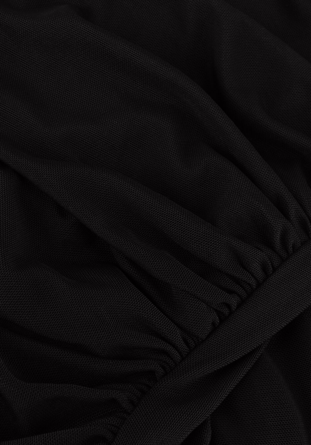 Schwarze CO'COUTURE Tops & T-shirts DRAPEY MESH TEE - large