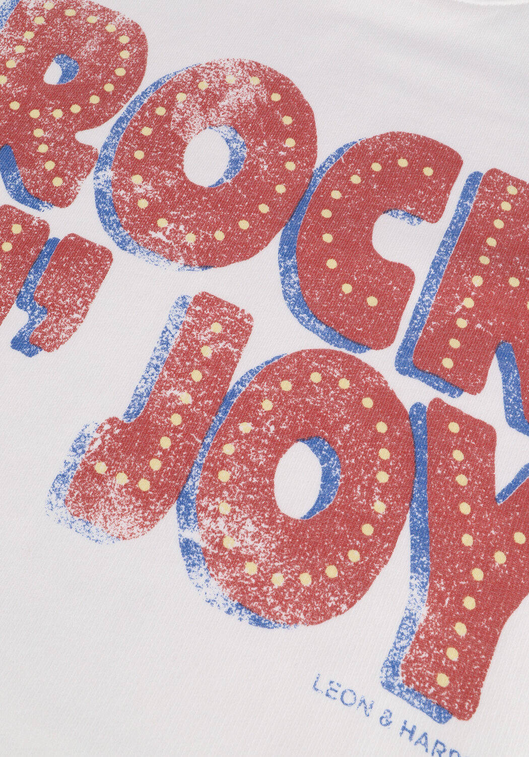 Wei&szlig;e LEON & HARPER Sweatshirt SORTIE JC55 NEON - large