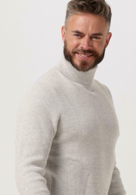 Graue PROFUOMO Rollkragenpullover PULLOVER ROLL NECK - large