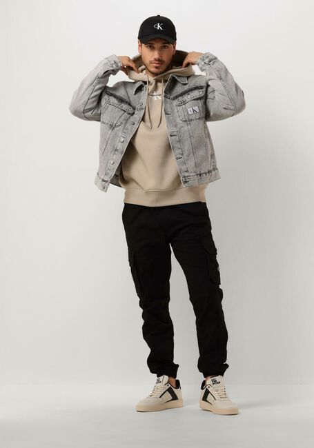 Graue CALVIN KLEIN Jeansjacke REGULAR 90'S DENIM JACKET - large