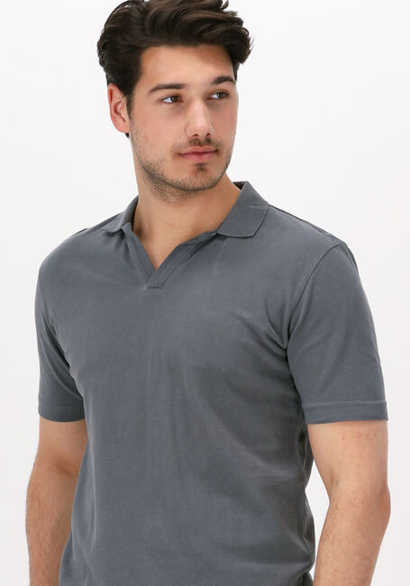 Graue DRYKORN Polo-Shirt BENEDICKT 520128 - large