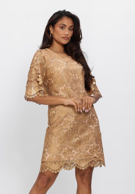 Goldfarbene ANA ALCAZAR Minikleid 041719-3787 - large