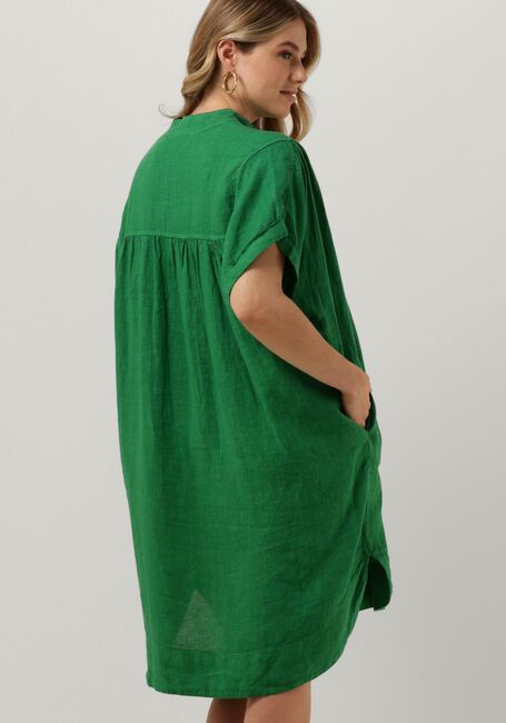 Grüne BY-BAR Minikleid AMBER LINEN DRESS - large