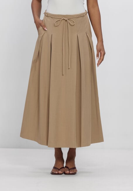 Camelfarbene Y.A.S. R&ouml;cke YASCAMIA HW LONG SKIRT - large