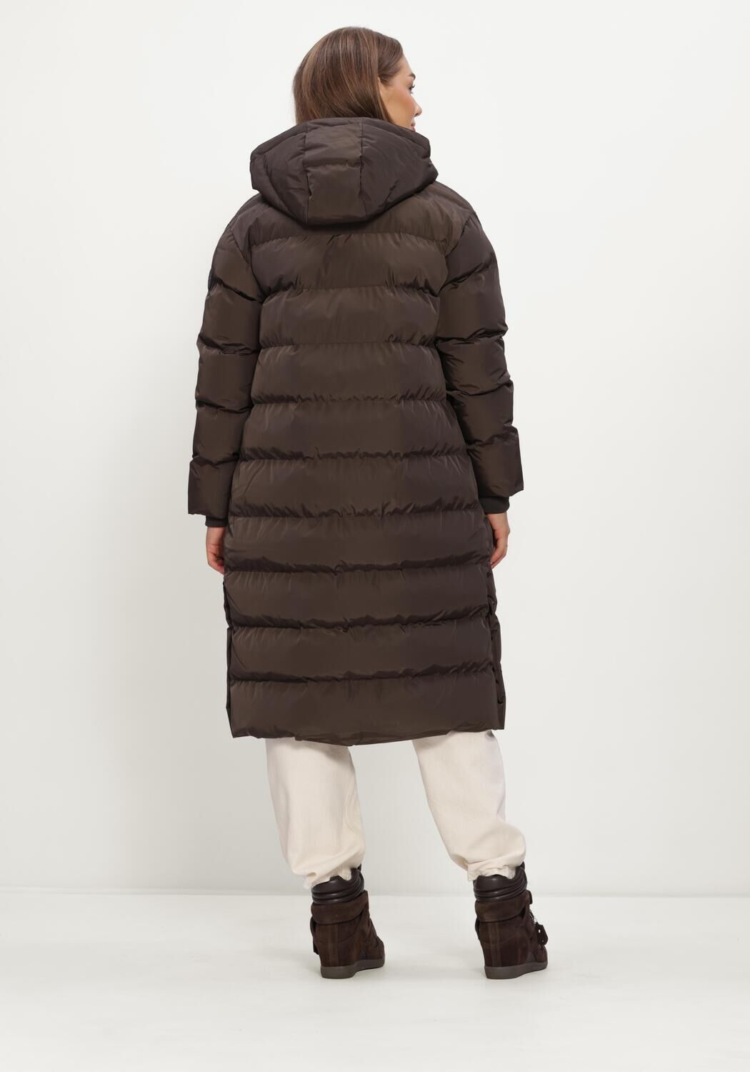 Braune AIRFORCE Wattierte Jack GRACE JACKET - large