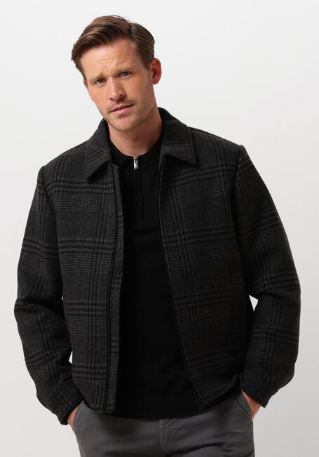 Graue SELECTED HOMME Overshirt SLHNEW FILIP JKT - large