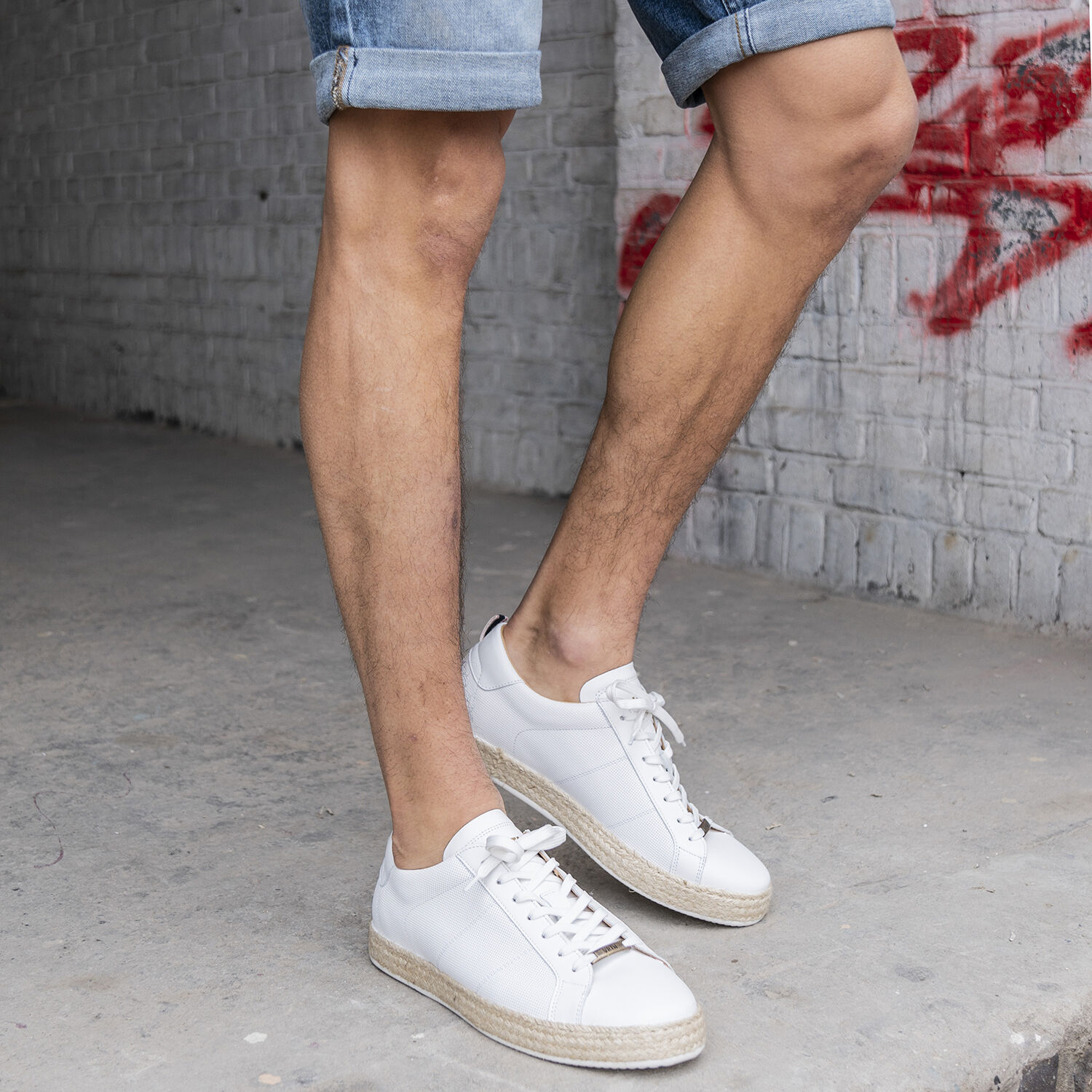 Wei&szlig;e VERTON Sneaker Low 9933 - large