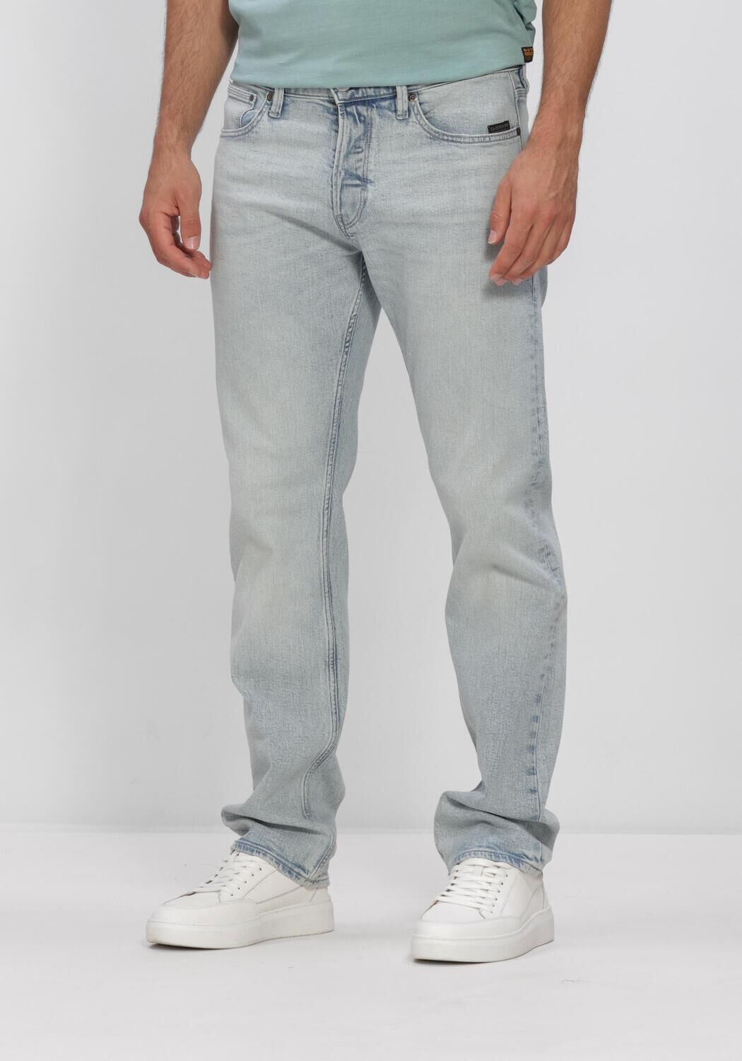 Hellblau G-STAR RAW Straight leg jeans STREEM SLIM TAPERED - large