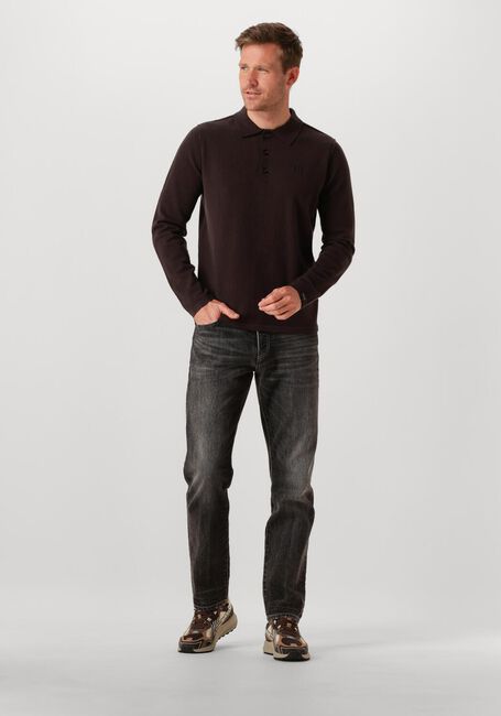 Braune BUTCHER OF BLUE Pullover CLIFDEN MOCK - large