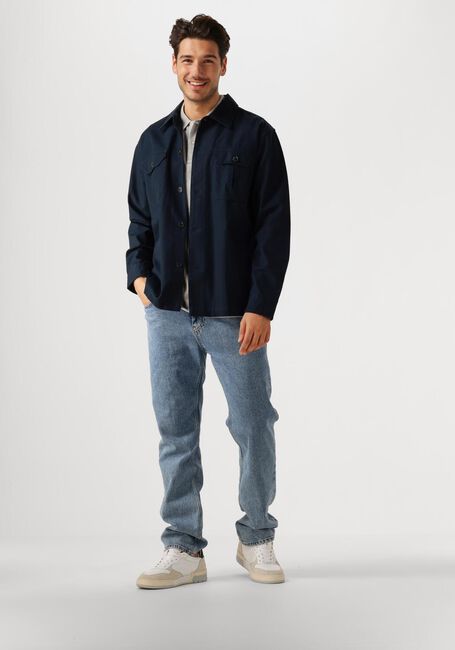 Graue SCOTCH & SODA Polo-Shirt LOGO PIQUE POLO - large