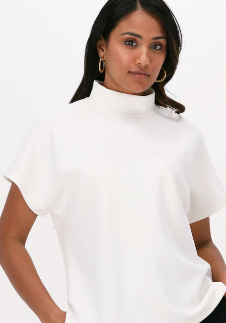 Weiße MY ESSENTIAL WARDROBE T-shirt ELLE COLLAR BLOUSE - large