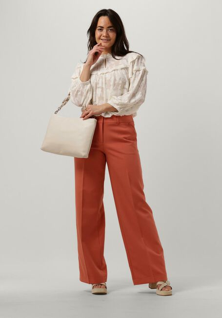 Weiße SUMMUM Blusen BLOUSE VISCOSE JACQUARD - large