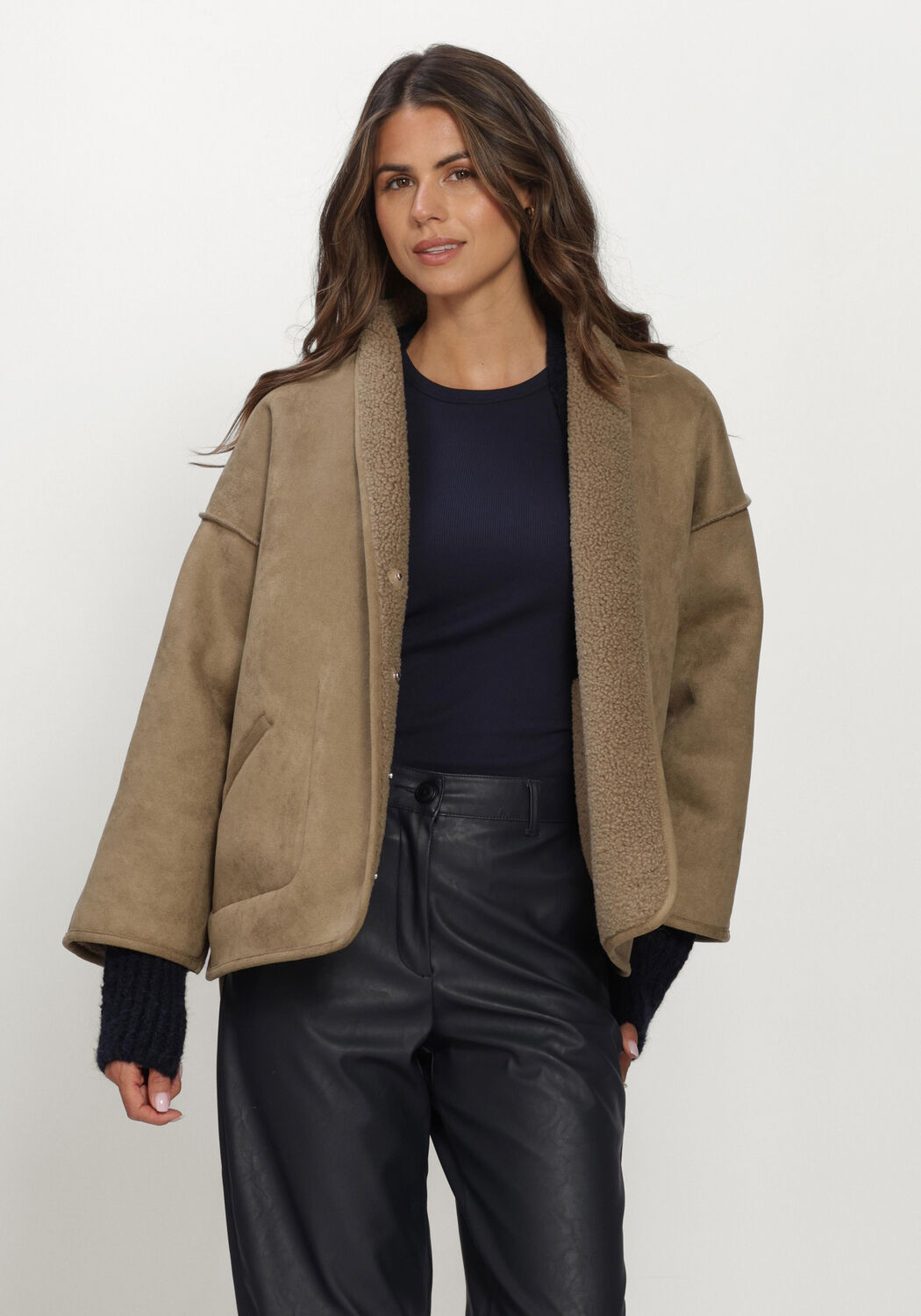 Gr&uuml;ne KNIT-TED Jacken JOKO JACKET - large