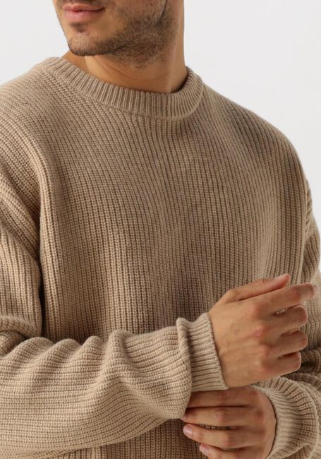 Beige WOODBIRD Pullover WBKURT BASE KNIT - large