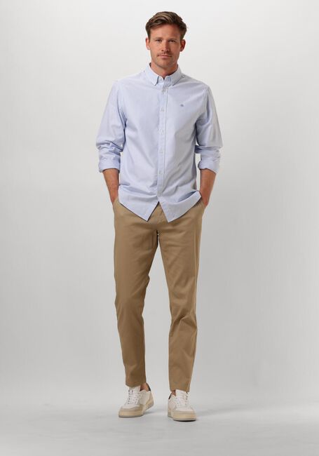 Blaue SCOTCH & SODA Casual-Oberhemd OXFORD STRIPE - large