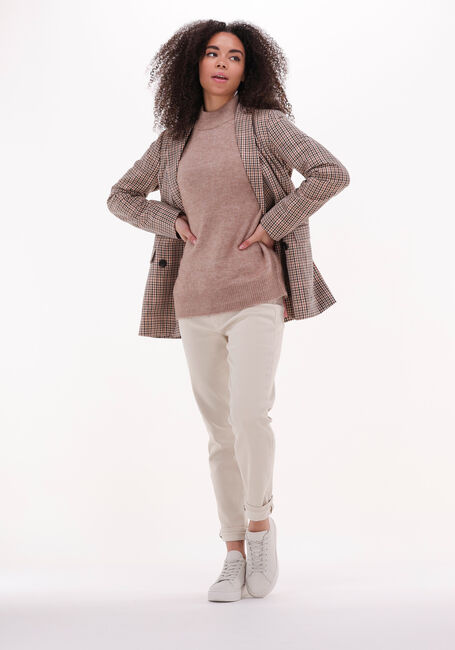 Camelfarbene SELECTED FEMME Pullover LULU LS KNIT HIGH NECK B - large