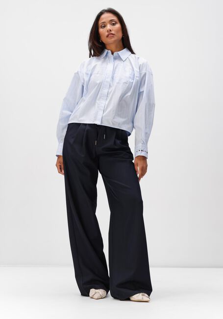 Dunkelblau HAUTE L'AMITI&Eacute; Jogginghose MICHELLE TAILOR TIE TALL PANT - large