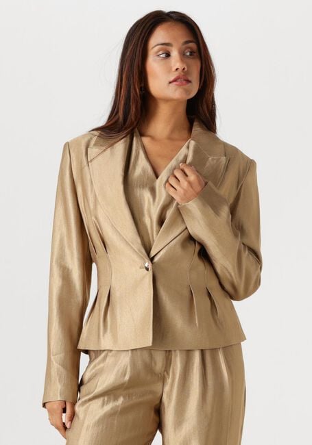 Goldfarbene AAIKO Blazer JASMIN VIS 512 - large