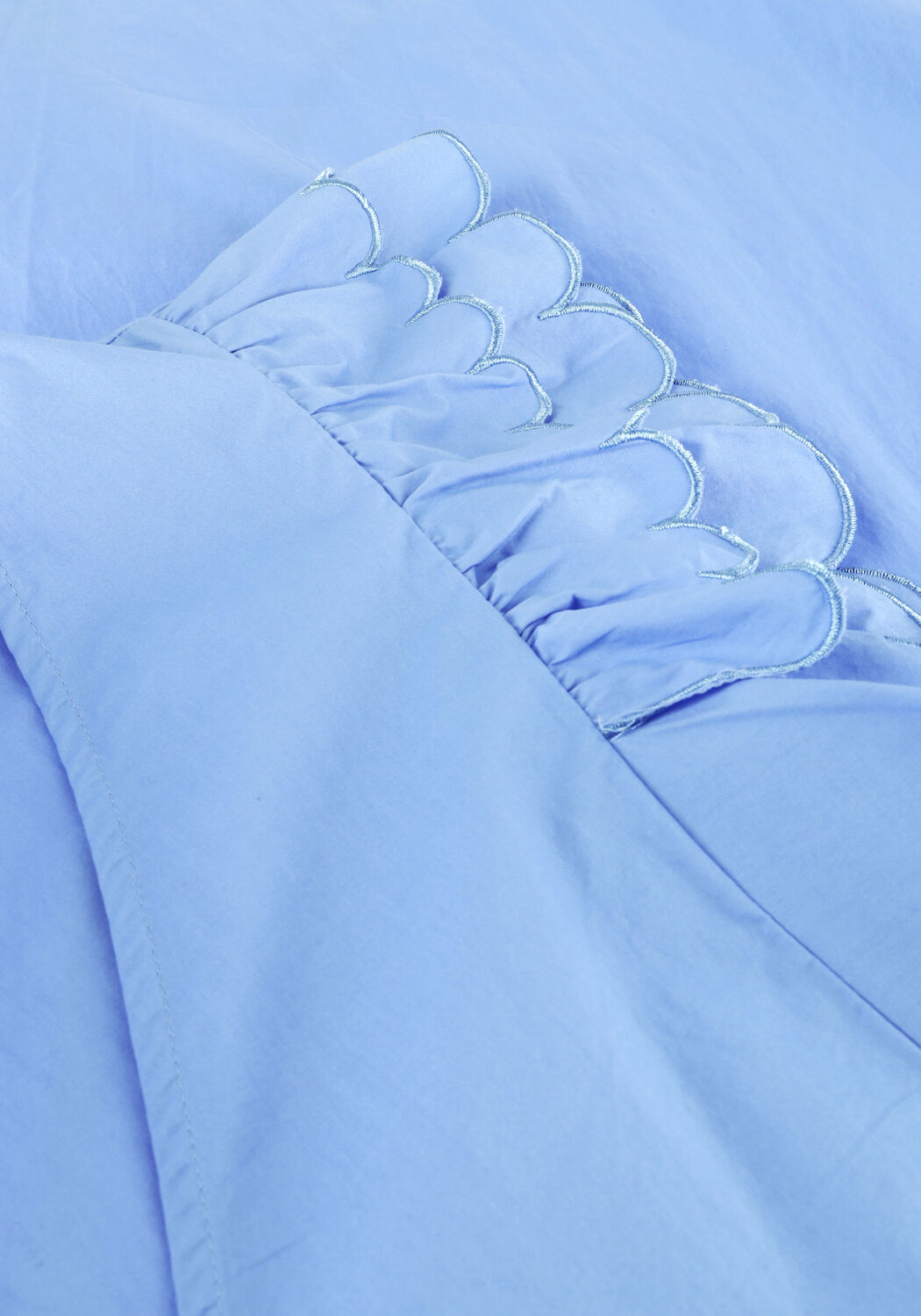 Hellblau OBJECT Maxikleid OBJHOPE PAPAYA S/S WRAP DRESS - large